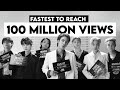 FASTEST KPOP MUSIC VIDEOS TO REACH 100 MILLION VIEWS
