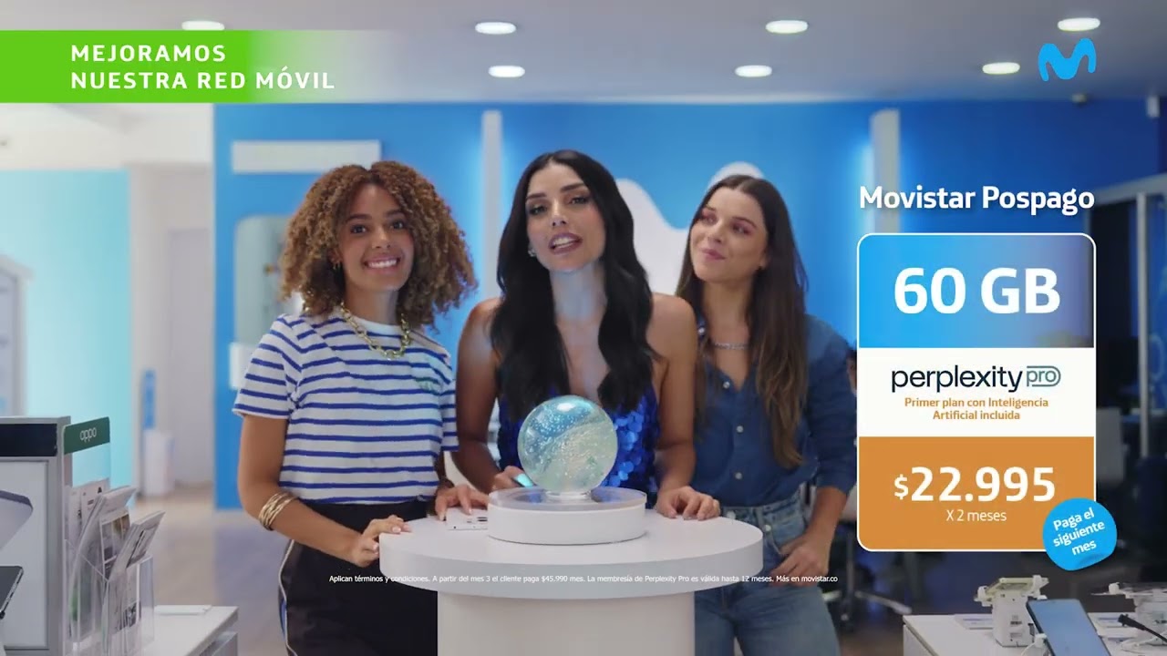 Activa Movistar Pospago con 60GB. Los primeros planes con Inteligencia Artificial incluida