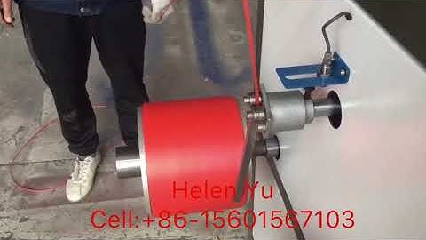 5mm PP Strap servo automatic winder machine