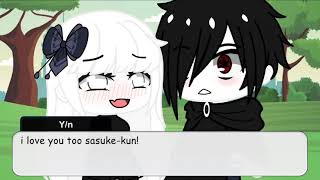 Sasuke uchiha  x Y/n||(my Au)|| Gacha club