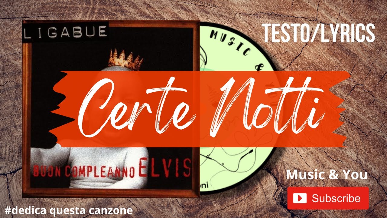testo ti sento di ligabue