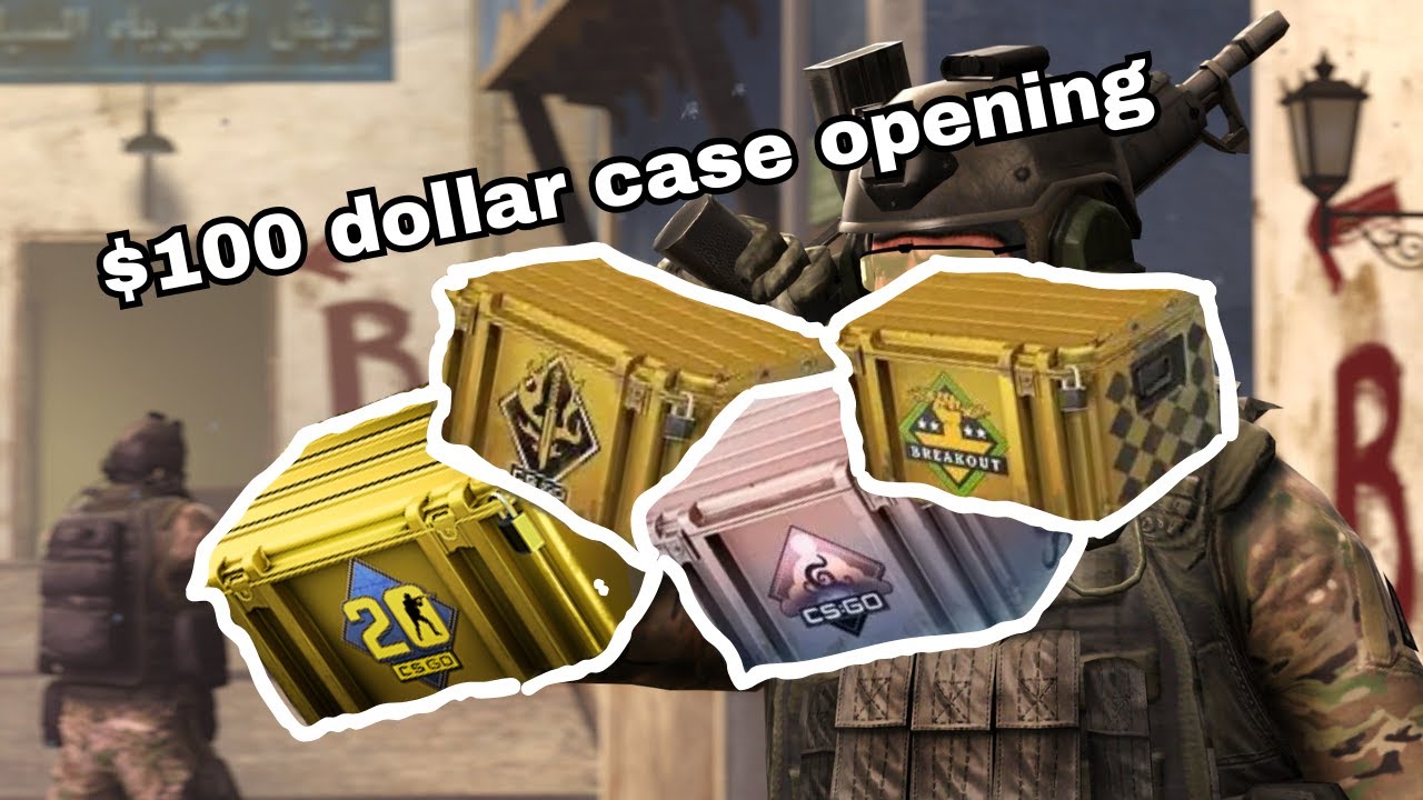 100 dollar CSGO case opening - YouTube