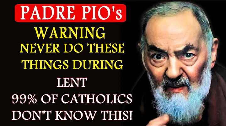 PADRE PIO'S WARNING : NEVER DO THESE THINGS WITH YOUR ROSARY