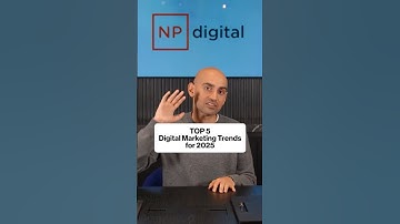 Stay ahead with the top five digital marketing trends for 2025.