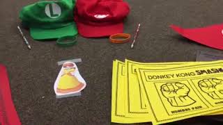 Super Mario Classroom - Day 1 Lessons and Activities
