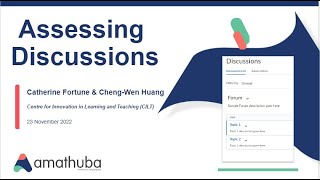 Assessing discussions in Amathuba