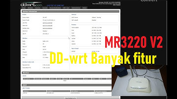 Cara Instal DD wrt di TP Link MR3220 V2