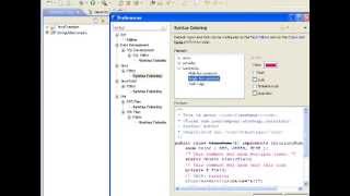 how to change comments font colour in eclipse