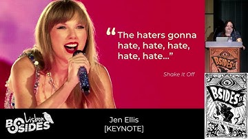 [BSL2025] KEYNOTE Jen Ellis - Cybersecurity, The Eras Tour