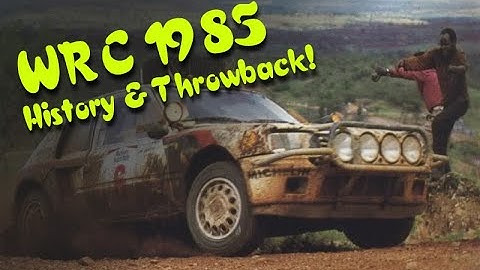 WRC History in Kenya |  Safari rally Throwback 1985