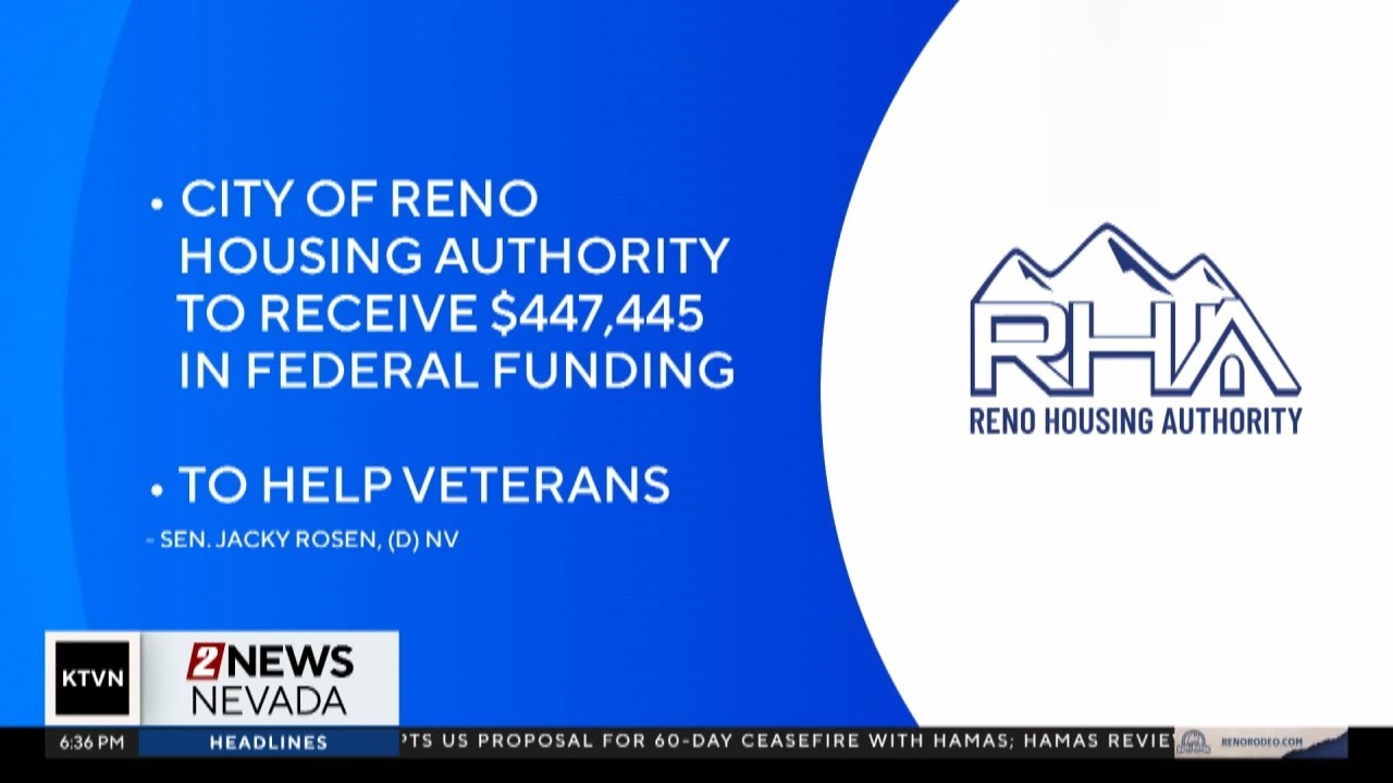 City of Reno Housing Authority receives federal grant