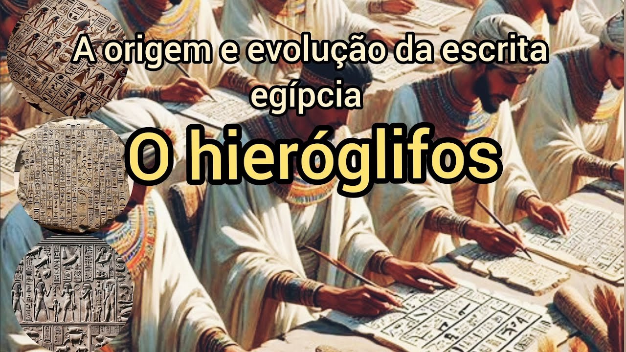 a origem e evolução do hieróglifo a escrita egípcia #egito - YouTube