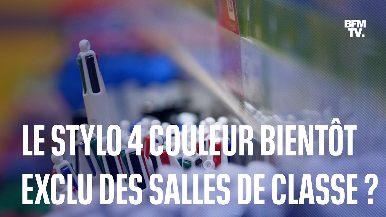 Le stylo 4 couleurs – JR News