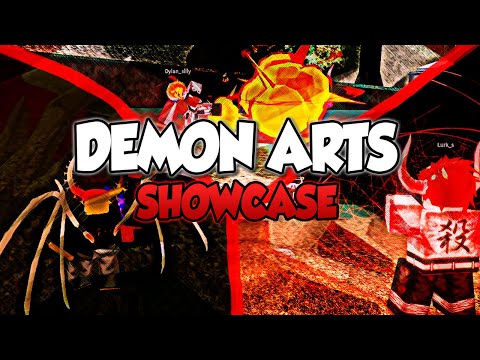 ALL DEMON ARTS SHOWCASE IN DEMON SLAYER RPG 2 | ROBLOX |
