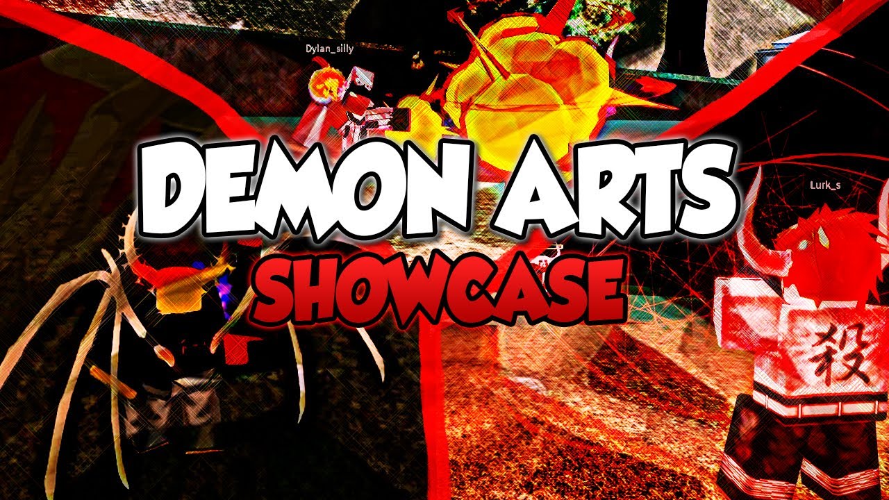 All Demon Arts Showcase In Demon Slayer Rpg 2 Roblox Youtube - showcasing all breaths and demon art in demon slayer roblox