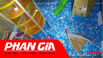 Lắp đặt khu vui chơi liên hoàn và thiết kế thi công trọn gói Khu vui chơi trẻ em
