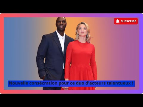 🌟 Virginie Efira et Omar Sy : Nouvelle consécration pour ce duo d'acteurs talentueux !