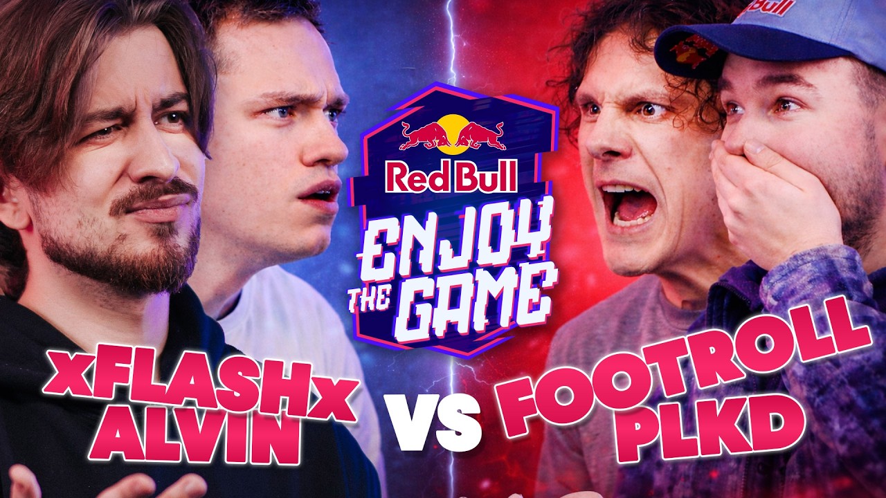 NIEZWYKŁY TELETURNIEJ RED BULL ENJOY THE GAME! [FLASH, ALVIN, PLKD, FOOTROLL]