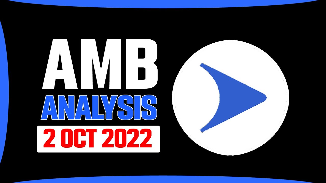 AMB 130% profit buy and sell analysis | AMB price prediction, AirDAO price  prediction 2 October 2022 - YouTube