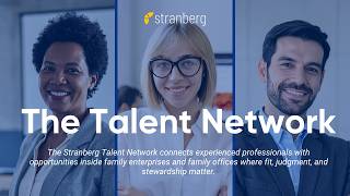 Introducing the Stranberg Talent Network
