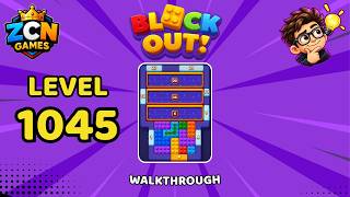 Block Out Level 1045 Walkthrough | Full Solution