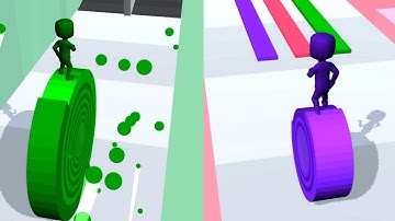 Layers Roll Gameplay All Levels iOS, Android Walkthrough Mobile Game New Alltrailer Mix Level 62