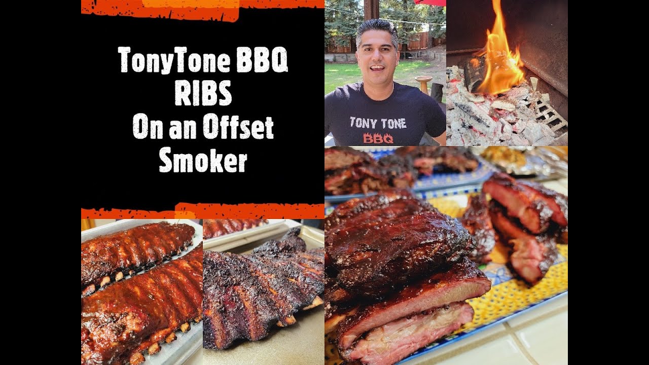 BBQ Ribs, No Wrap - Lump Coal and Hickory on Offset Smoker 