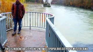 La Jonction River Confluence, Geneva, Switzerland