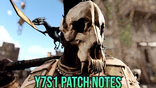 YEAR 7 PATCH NOTES - JORM REWORK, AFEERA NERF, DODGE ATTACK CHANGES