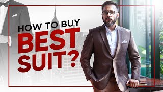 পারফেক্ট  ফিটিং রেডিমেড স্যুট কেনার নিয়ম || How to buy a Perfect Readymade Suit. #Fit_Elegance