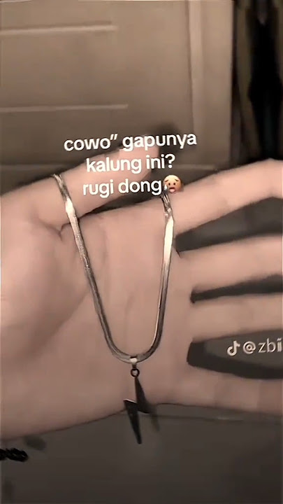 Cuma punya kalung ikspi kera sakti aja kok🥺
