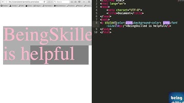 Tutorial  Learn How to write inline styles using CSS in HTML Document