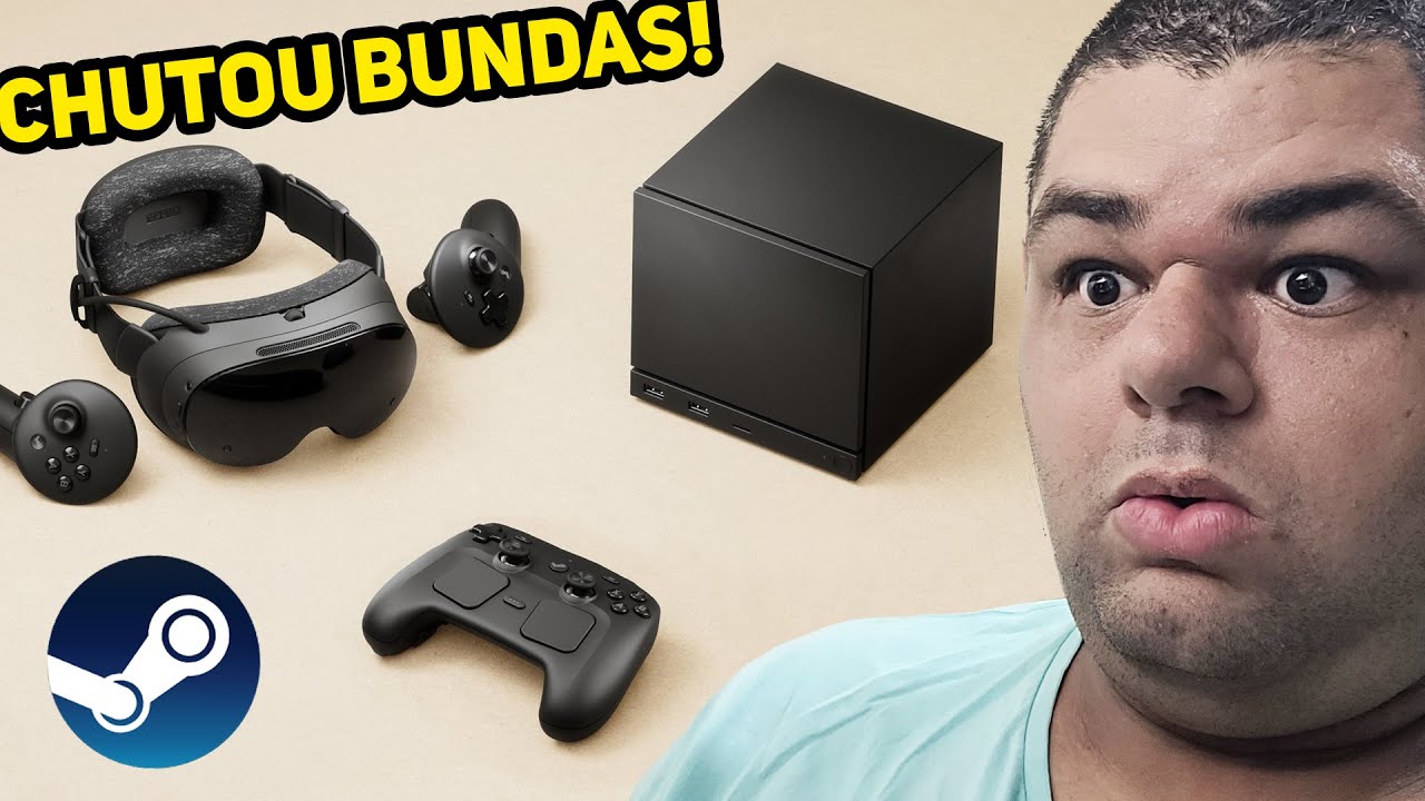 BOMBA! VALVE ANUNCIA NOVAS MÁQUINAS PERFEITAS PARA EMULAÇÃO! STEAM MACHINE, STEAM FRAME E CONTROLLER