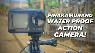 NANDITO NA NAG PINAKAMURANG WATERPROOF ACTION CAMERA! | Akaso Brave 7 LE Review!