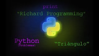 Famous Python Problemas: "Triangulo" Profile