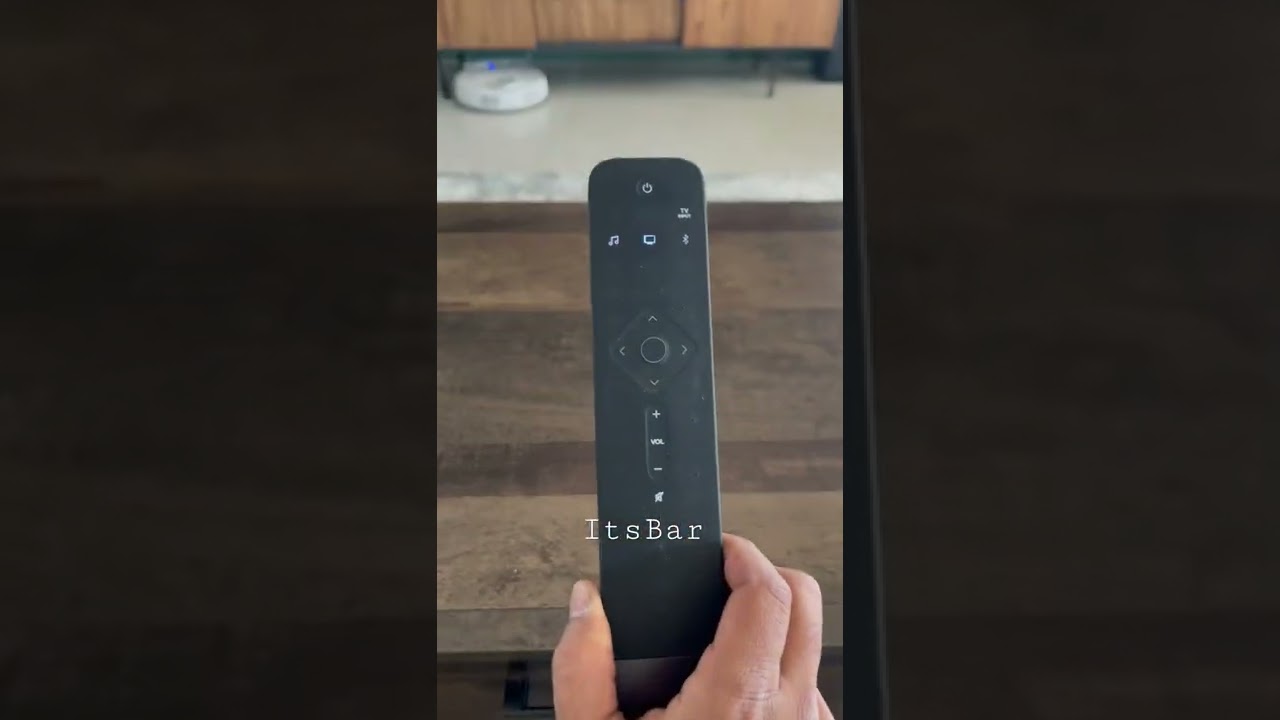 Bose Soundbar Remote lit up feature