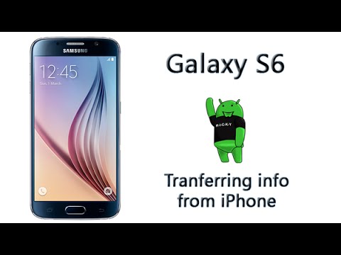 How To Transfer Everything From An Iphone To The Galaxy S6 Youtube How To Transfer Everything From An Iphone To The Galaxy S6 Youtube