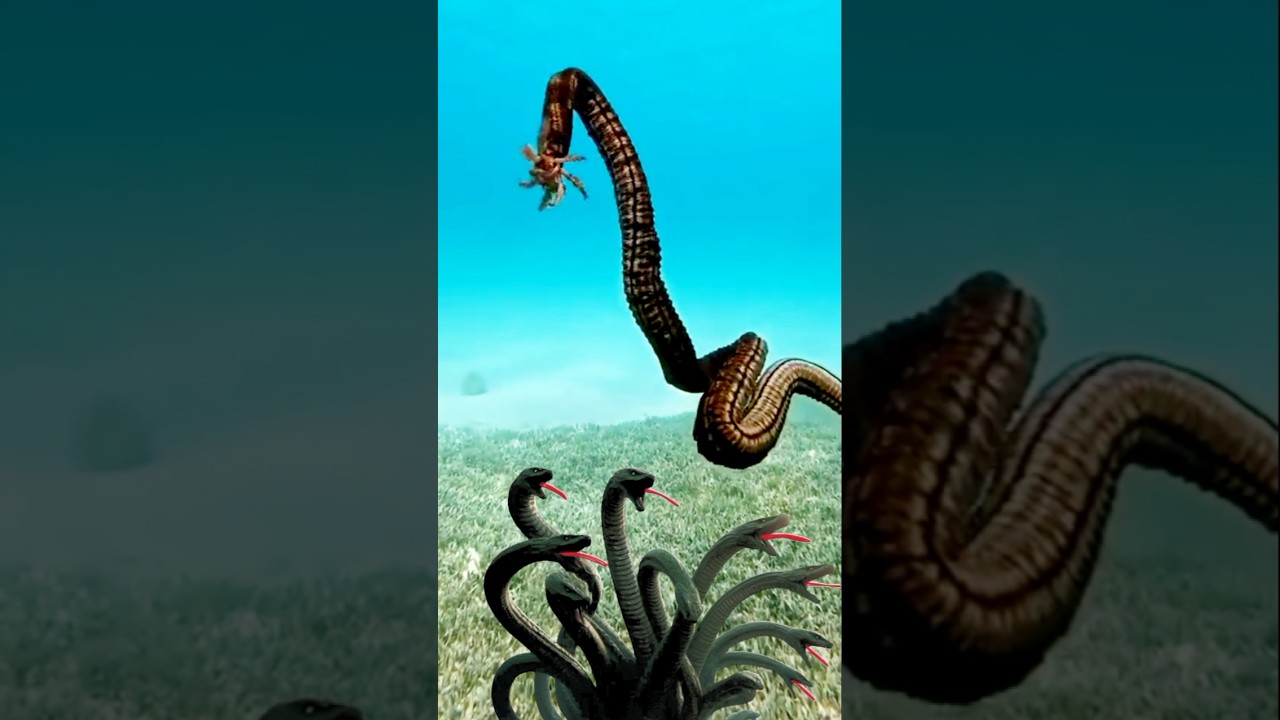 Horror sea cucumber make snake calling