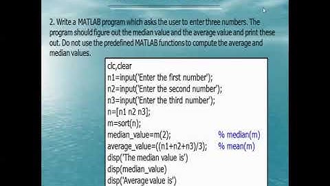 Lecture 3 # Part 1# IF Statement and Switch Case by using MATLAB