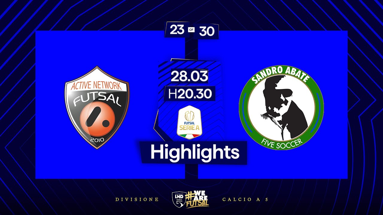 Active Network-Sandro Abate 3-4 | 23ª giornata | Serie A 2024/2025 | Highlights