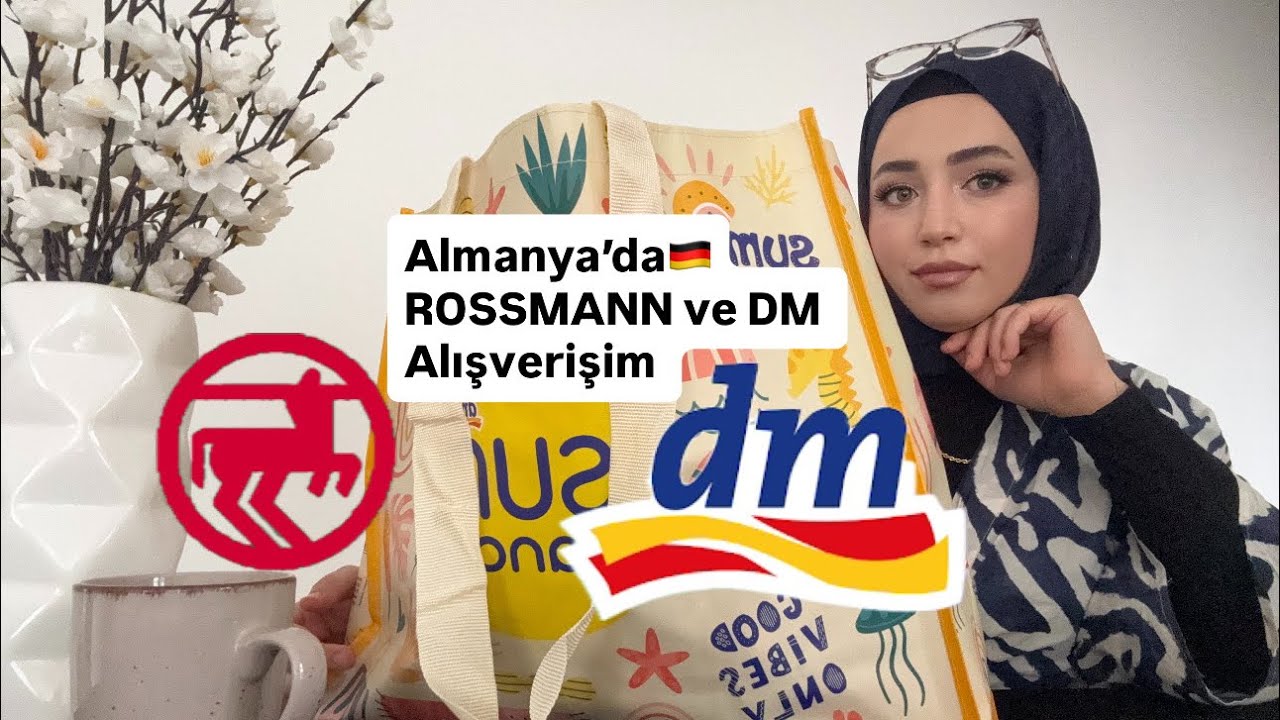 ALMANYA’DA 🇩🇪ROSSMANN ve DM ALIŞVERİŞİM 💯💄💋