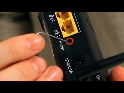 In the name Desolate spoon How to Reset a Router | Internet Setup - YouTube