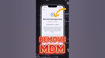 Remove MDM from iPhone in Minutes! 🚀📱 #shorts