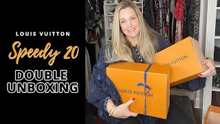 Unboxing @Louis Vuitton nano speedy in Empriente leather