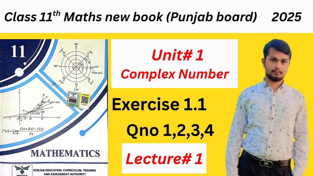 1st year math Exercise 1.1 | Class 11 math Ex 1.1 Qno 1 to 4 ...