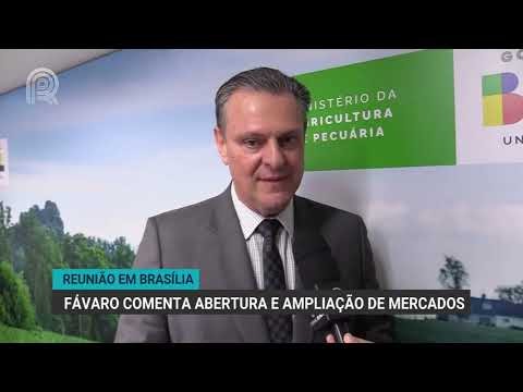 Reunião em Brasília: Fávaro comenta abertura e ampliação de mercados | Canal Rural