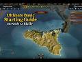 The ultimate guide to starting as Sicily in Europa Universalis PATCH 1.1