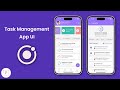 Task Management App UI in Ionic | GoTask
