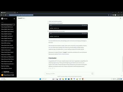 python network programming