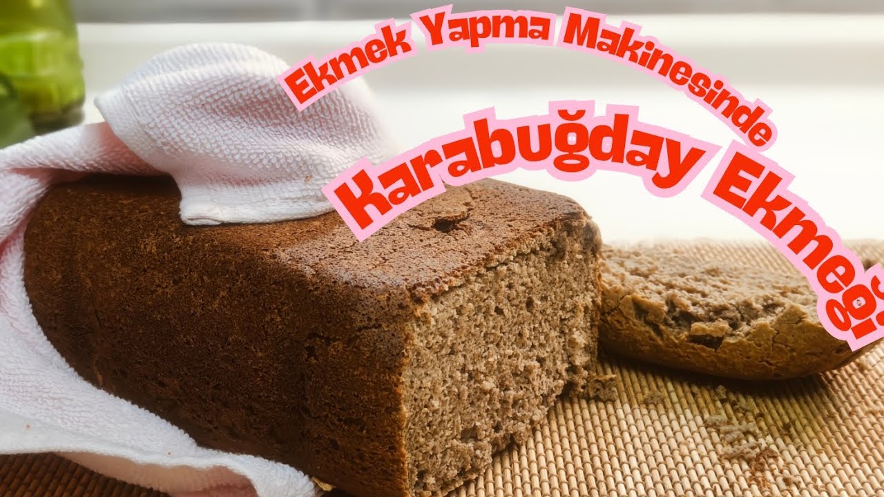 Karaca Bake XL Makinesinde Glütensiz Karabuğday Ekmeği Yapımı #Glutenfree #karabuğday